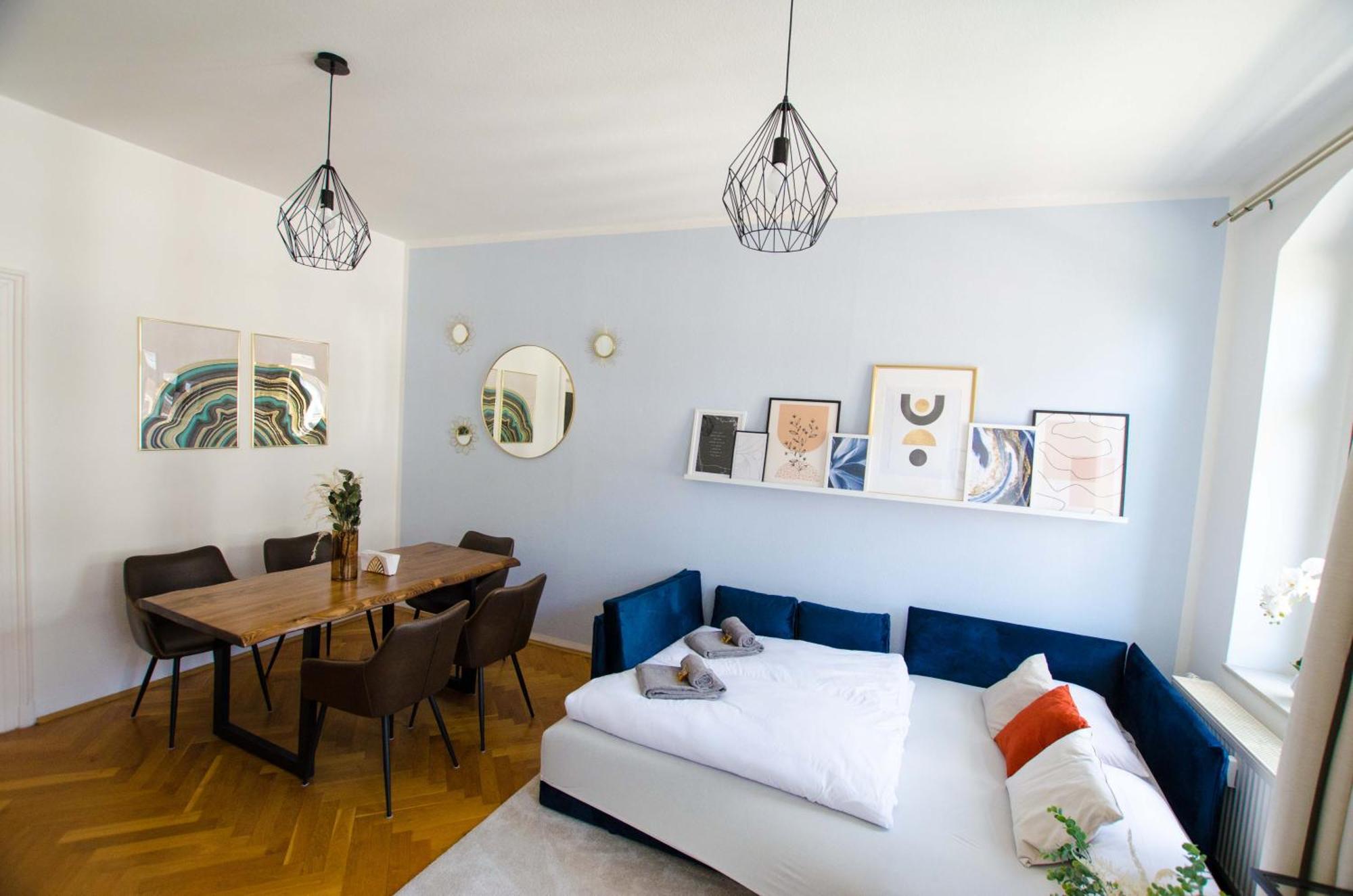 드레스덴 Casarina - Stilvoller Altbau In Zentraler Lage 아파트 외부 사진